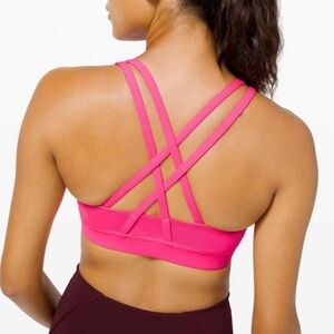 Lululemon Energy Bra in Pink Highlight